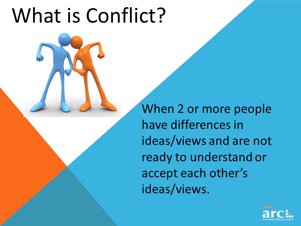 Conflict Vs. Mistake